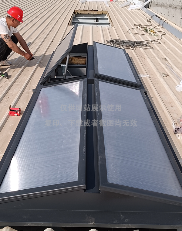 兰州王老吉生产车间昆玉排烟天窗