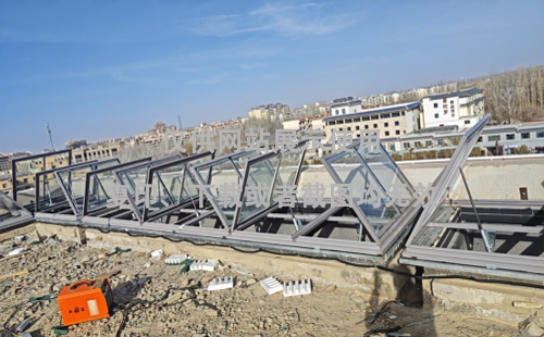 敦煌博物馆昆玉排烟天窗