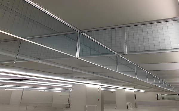 昆玉玻璃挡烟垂壁