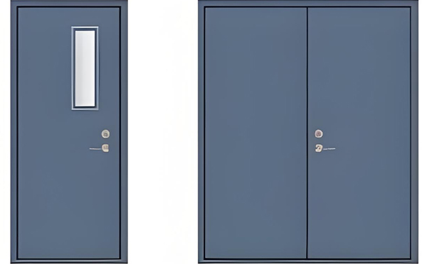 昆玉钢制防火门