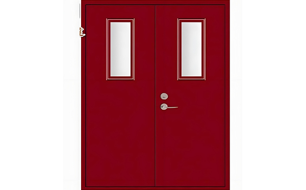 昆玉木质防火门