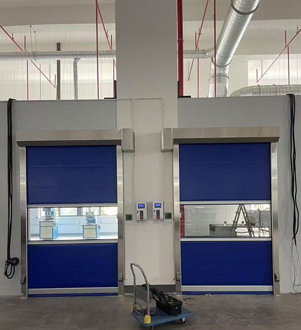 昆玉快速昆玉卷帘门助力食品加工车间环境升级