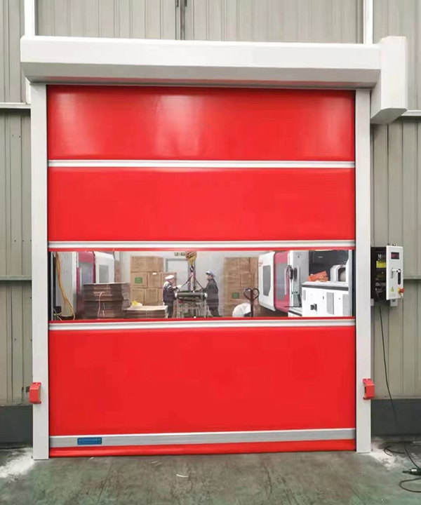 昆玉快速昆玉卷帘门提升电子制造厂房分区管理效率